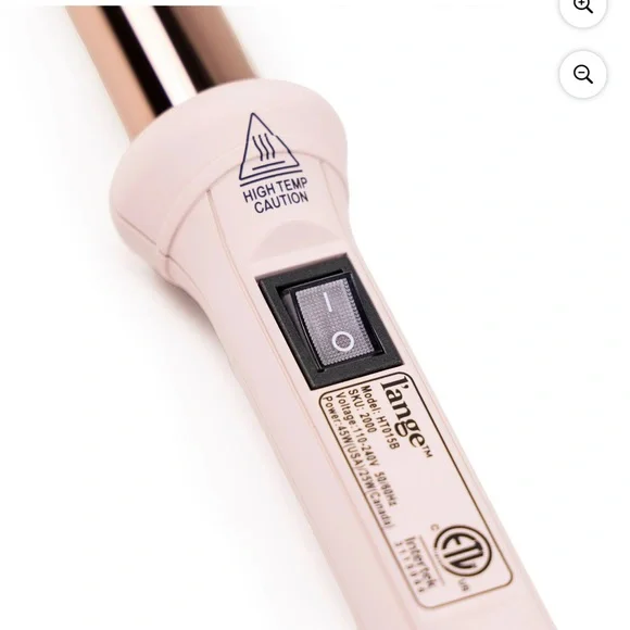 Ondulé Blush 1.25" (32MM) Titanium Curling Wand for Beach Waves